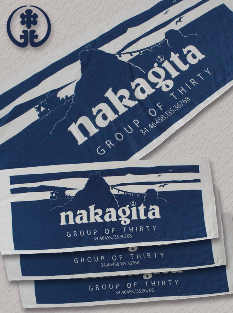 2025年度岸和田だんじり祭り旧市の中北町三十人組様よりご依頼いただき製作した粗品用フェイスタオル